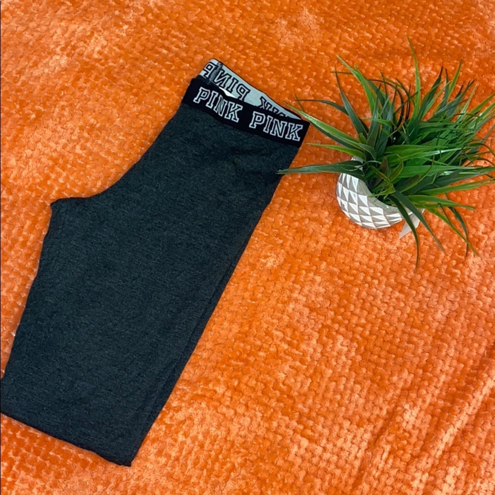 Dark gray Pink Victoria Secret Pink leggings